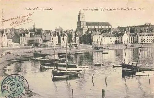 AK / Ansichtskarte St-Servan-sur-Mer SAINT-SERVAN-SUR-MER 35 Ille-et-Vilaine Le Port Solidor