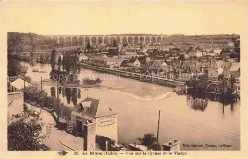 AK / Ansichtskarte Le Blanc 36 Indre Vue sur la Creuse et le Viaduc