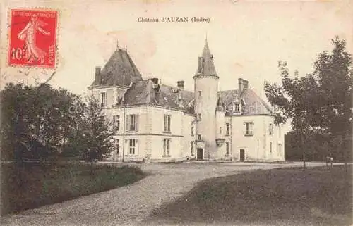 AK / Ansichtskarte Auzan Chateau Etrechet Chateauroux 36 Indre Chateau d'Auzan