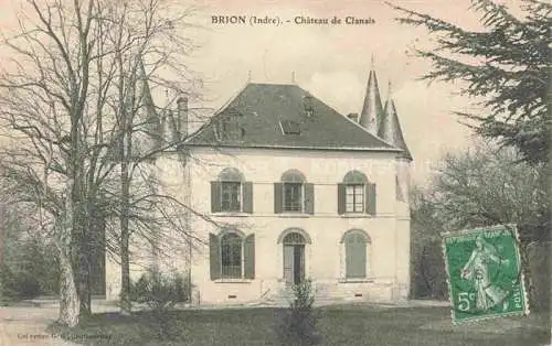 AK / Ansichtskarte Brion Chateauroux 36 Indre Chateau de Clansis