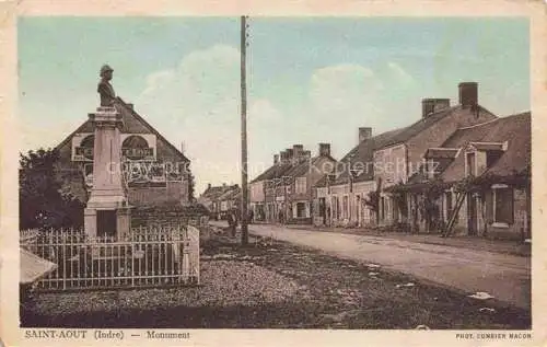 AK / Ansichtskarte Saint-Aout La Chatre 36 Indre Monument