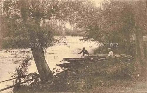 AK / Ansichtskarte Tournon-Saint-Martin Le Blanc 36 Indre Les Bords de la Creuse