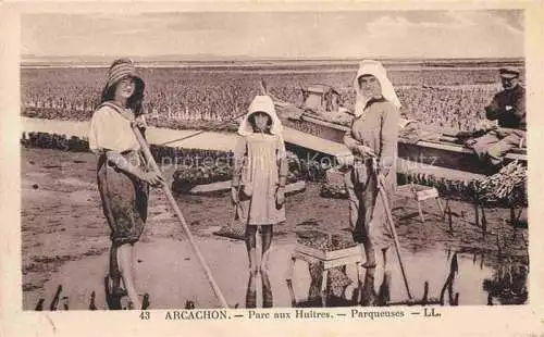 AK / Ansichtskarte ARCACHON 33 Gironde Parc aux Huitres Parqueuses