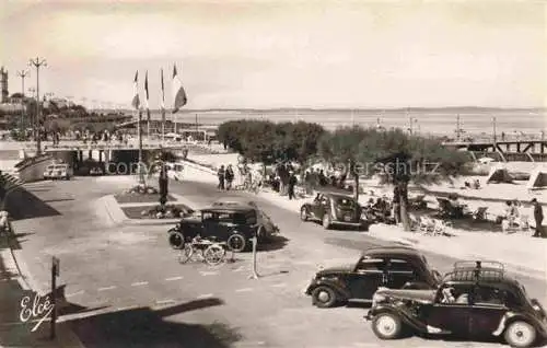 AK / Ansichtskarte ARCACHON 33 Gironde Les Boulevards Promenade et la Nouvelle Place Thiers