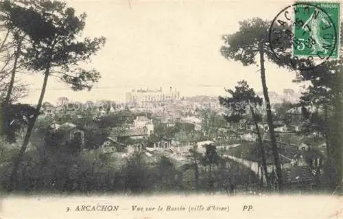 AK / Ansichtskarte ARCACHON 33 Gironde Vue sur le Bassin