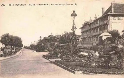 AK / Ansichtskarte ARCACHON 33 Gironde Le Boulevard Promenade