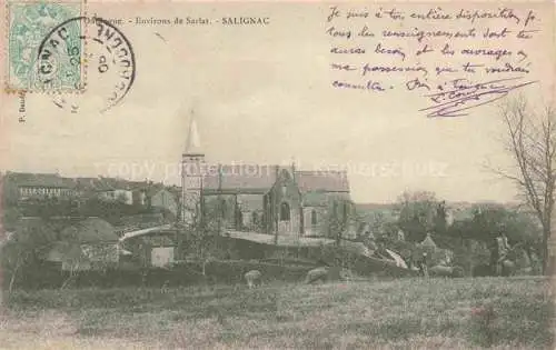 AK / Ansichtskarte Salignac-Eyvigues Sarlat-la-Caneda 24 Dordogne Environ de Sarlat