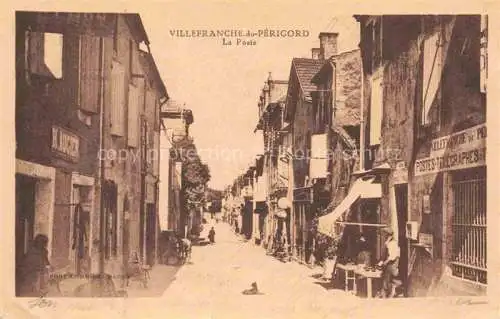 AK / Ansichtskarte Villefranche-du-Perigord Sarlat-la-Caneda 24 Dordogne La Poste