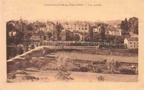AK / Ansichtskarte Villefranche-du-Perigord Sarlat-la-Caneda 24 Dordogne Vue partielle