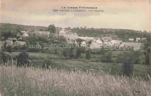 AK / Ansichtskarte Magnat-l Etrange Aubusson 23 Creuse Vue generale