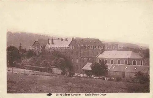AK / Ansichtskarte Gueret 23 Creuse Ecole Notre Dame