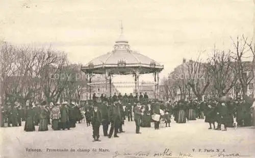 AK / Ansichtskarte VALENCE -SUR-RHONE 26 Drome Promenade du champ de Mars
