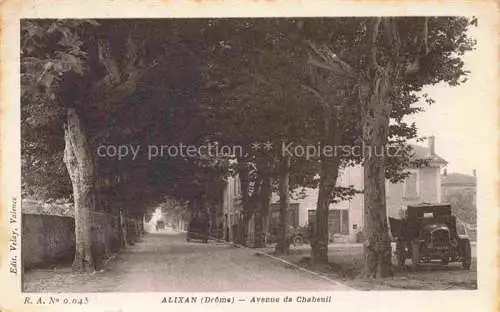 AK / Ansichtskarte Alixan VALENCE 26 Drome Avenue de Chabeuil