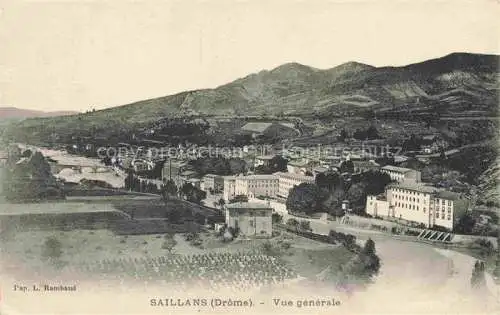 AK / Ansichtskarte Saillans DIE 26 Drome Vue generale