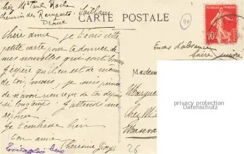 AK / Ansichtskarte Saillans DIE 26 Drome Vue generale