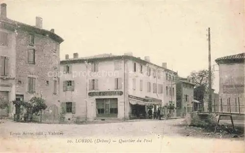 AK / Ansichtskarte Loriol-sur-Drome VALENCE 26 Drome Quartier du Pont