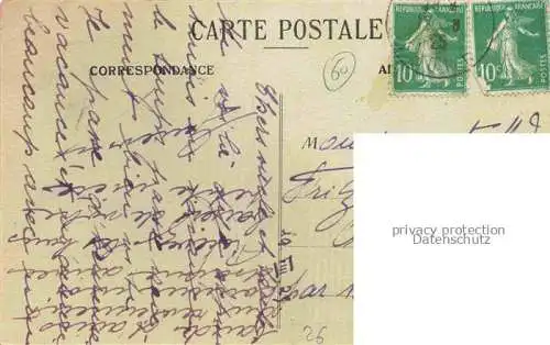 AK / Ansichtskarte Le Martouret DIE 26 Drome La Terrasse des Platanes