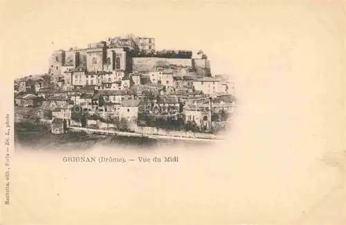 AK / Ansichtskarte Grignan Nyons 26 Drome Vue du Midi