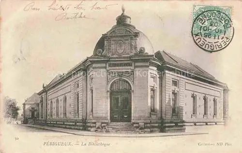 AK / Ansichtskarte PERIGUEUX 24 Dordogne La Bibliotheque