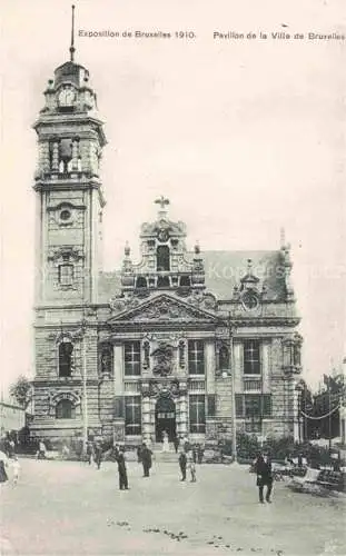 AK / Ansichtskarte Exposition Bruxelles 1910 Pavillon Grand Magasins la Bourse 