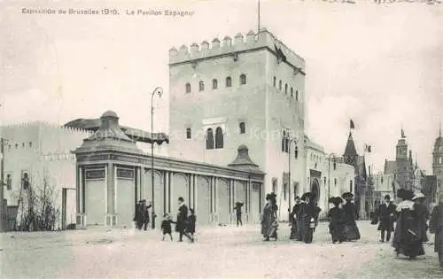 AK / Ansichtskarte Exposition Bruxelles 1910 Pavillon Espagnol 