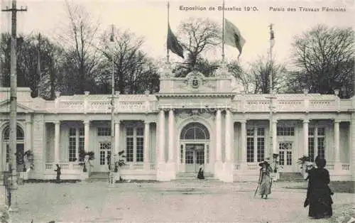 AK / Ansichtskarte Exposition Bruxelles 1910 Palais Travaux Feminins  