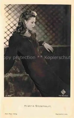 AK / Ansichtskarte Foto Baumann Nr. A 3840/1 Kristina Soederbaum 