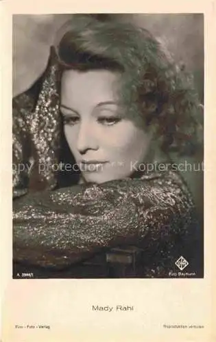 AK / Ansichtskarte Foto Baumann Nr. A 3944/1 Mady Rahl 