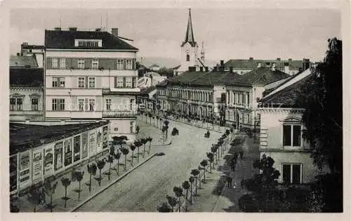 AK / Ansichtskarte Prerau Olmuetz Prerov Olomouc CZ Motiv Stadtzentrum