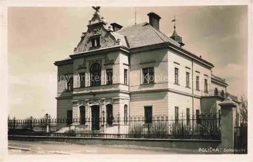 AK / Ansichtskarte Policka Svitavy Pardubicky kraj CZ Sokolovna