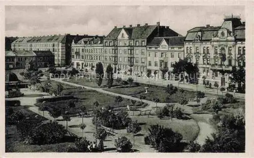 AK / Ansichtskarte Prerau Olmuetz Prerov Olomouc CZ Parkanlagen Stadtzentrum