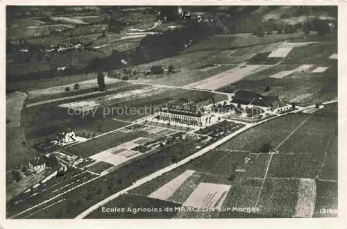 AK / Ansichtskarte MORGES VD Ecoles Agricoles vue aérienne