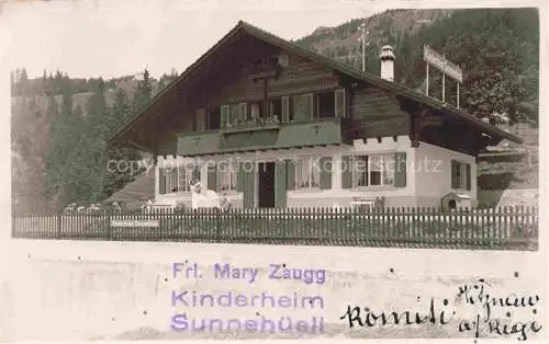 AK / Ansichtskarte Vitznau Witznau Vierwaldstaettersee LU Kinderheim Sunnehueell