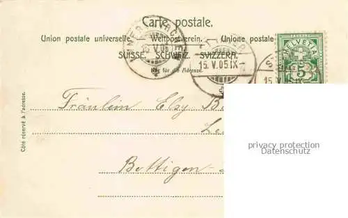 AK / Ansichtskarte St Imier Courtelary BE Banque Cantonale