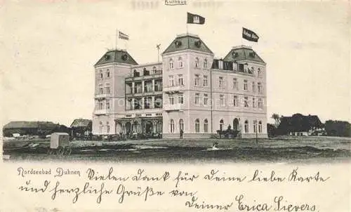 AK / Ansichtskarte Duhnen Cuxhaven Kurhaus
