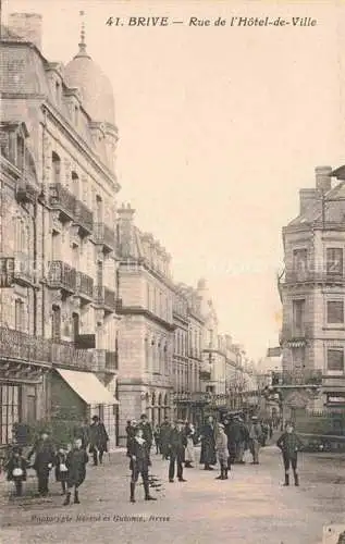 AK / Ansichtskarte BRIVE -LA-GAILLARDE 19 Correze Rue de l'Hôtel de Ville