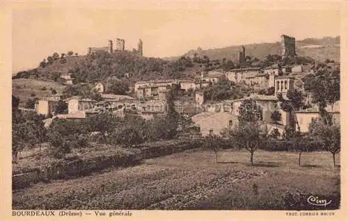 AK / Ansichtskarte Bourdeaux DIE 26 Drome Vue generale