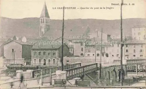 AK / Ansichtskarte La Grand-Combe La Grandcombe ALES 30 Gard Quartier du pont de la fruger
