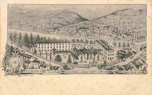 AK / Ansichtskarte Bains-les-Bains Epinal 88 Vosges Pensionnat St Joseph