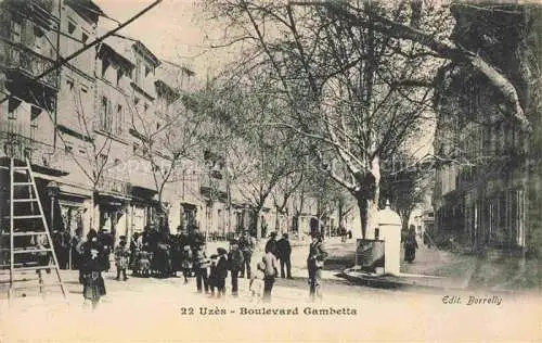 AK / Ansichtskarte Uzes NIMES 30 Gard Boulevard Gambetta
