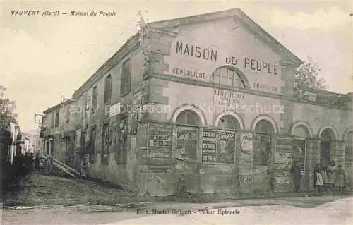 AK / Ansichtskarte Vauvert NIMES 30 Gard Maison du Peuple