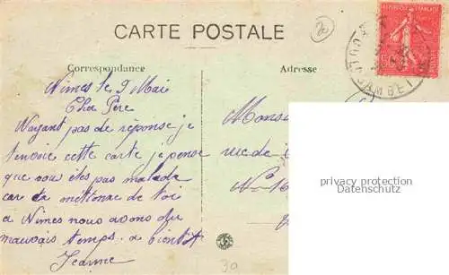 AK / Ansichtskarte NIMES 30 Gard Porte Bonheur de Nimes