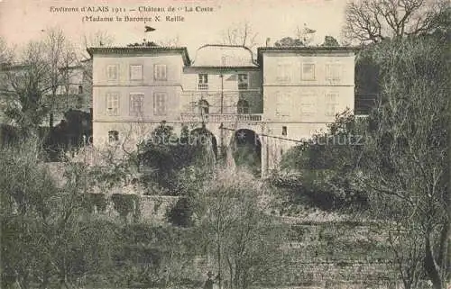 AK / Ansichtskarte Alais Ales 30 Gard Chateau de La Coste