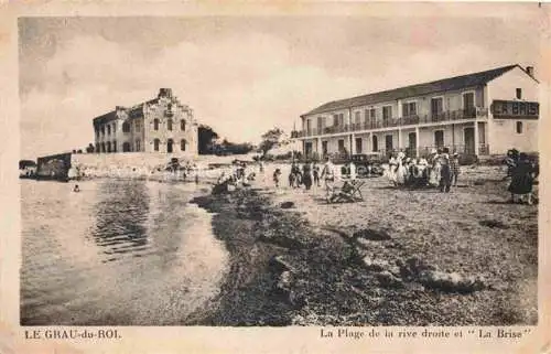 AK / Ansichtskarte Le Grau-du-Roi 30 Gard La Plage de la rive droite et La Brise