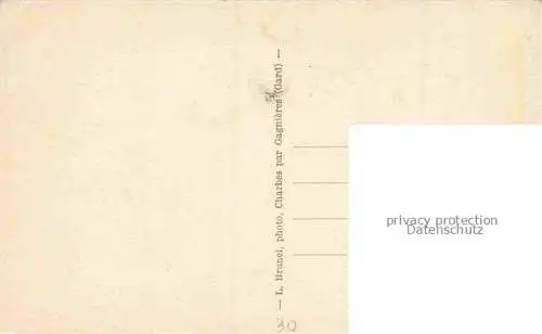 AK / Ansichtskarte Ales 30 Gard Statue Florian Place de la Republique