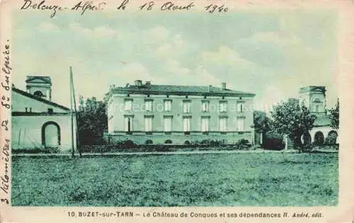 AK / Ansichtskarte Buzet-sur-Tarn TOULOUSE 31 Haute-Garonne Le Chateau de Conques et ses dependances