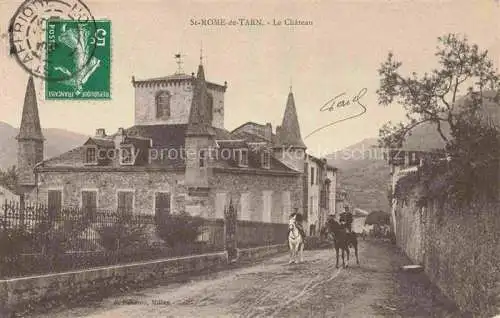 AK / Ansichtskarte St-Rome-de-Tarn MILLAU 12 Aveyron Le Chateau