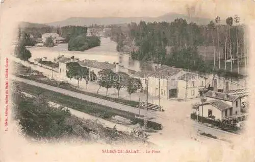 AK / Ansichtskarte Salies-du-Salat Saint-Gaudens 31 Haute-Garonne Le Pont