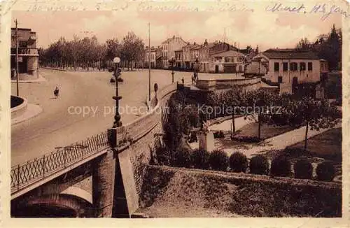 AK / Ansichtskarte Muret Haute-Garonne Allees Niel Square Clement Ader Pont sur la Louge