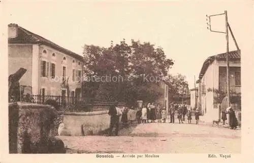 AK / Ansichtskarte Soueich Saint-Gaudens 31 Haute-Garonne Arrivee par Moulere